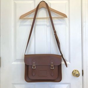 The Cambridge Satchel Co. Brown Leather Bag 13”
